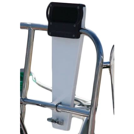 EDSON MARINE Outboard Motors Stern Rail Outboard Motor Mount For 1-1/4" Railing