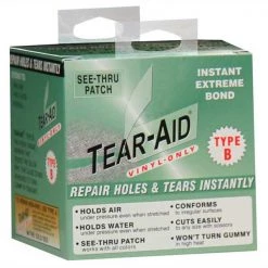 TEAR-AID Boats PVC Inflatable Boat Repair Kit