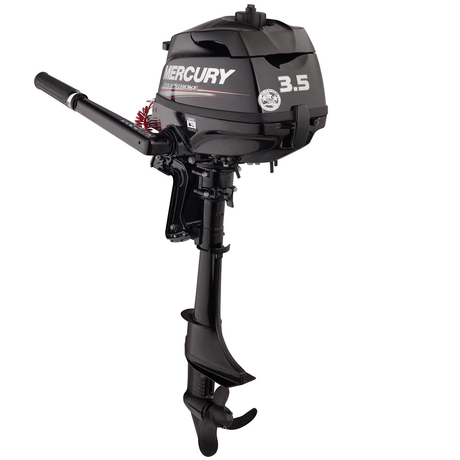 MERCURY MARINE Outboard Motors 3.5hp 4-Stroke Outboard, 15" Shaft Length